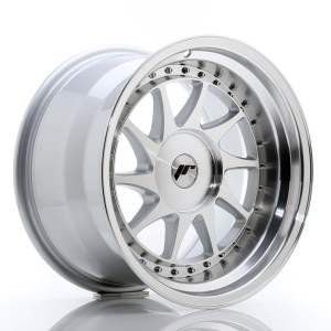 Felga aluminiowa JR Wheels JR26 17x10 ET0-25 BLANK Silver Machined Face