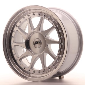 Felga aluminiowa JR Wheels JR26 17x8 ET20-35 BLANK Silver Machined Face