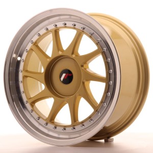 Felga aluminiowa JR Wheels JR26 18x8,5 ET20-40 BLANK Gold w/Machined Lip