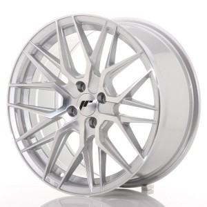 Felga aluminiowa JR Wheels JR28 17x8 ET40 4x100 Silver Machined Face