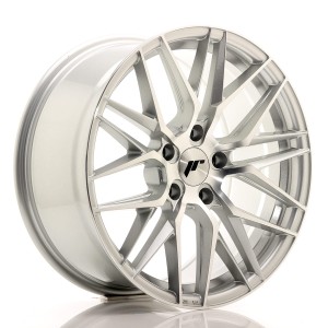 Felga aluminiowa JR Wheels JR28 18x8,5 ET35 5x120 Silver Machined Face