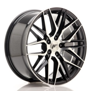 Felga aluminiowa JR Wheels JR28 18x8,5 ET40 5x112 Gloss Black Machined Face