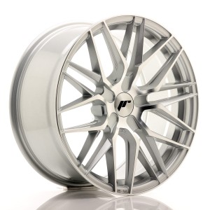 Felga aluminiowa JR Wheels JR28 18x8,5 ET20-40 5H BLANK Silver Machined Face