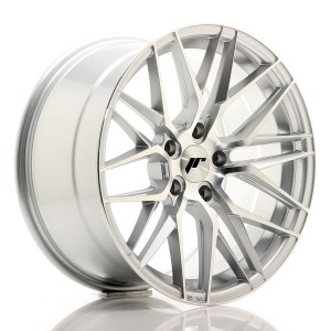 Felga aluminiowa JR Wheels JR28 18x9,5 ET40 5x112 Silver Machined Face