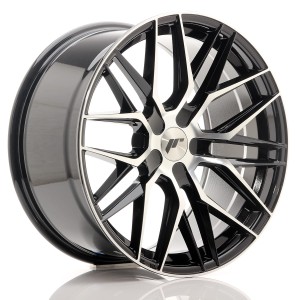 Felga aluminiowa JR Wheels JR28 19x9,5 ET35-40 5H BLANK Gloss Black Machined Face