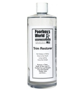 Dressing do plastików zewnętrznych Poorboy's World Trim Restorer 946 ml