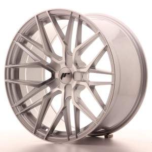 Felga aluminiowa JR Wheels JR28 20x10 ET20-40 5H BLANK Silver Machined Face