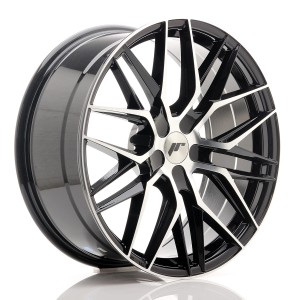 Felga aluminiowa JR Wheels JR28 20x8,5 ET20-40 5H BLANK Gloss Black Machined Face