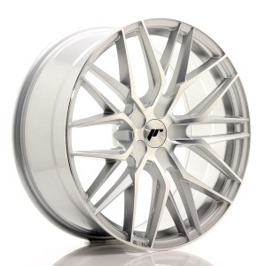 Felga aluminiowa JR Wheels JR28 20x8,5 ET20-40 5H BLANK Silver Machined Face