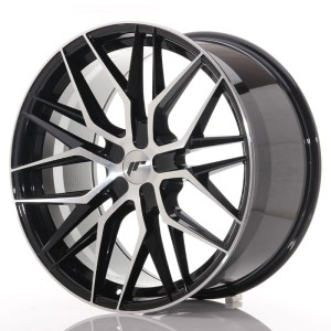 Felga aluminiowa JR Wheels JR28 21x10,5 ET15-55 5H BLANK Gloss Black Machined Face