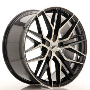 Felga aluminiowa JR Wheels JR28 22x10,5 ET15-50 5H BLANK Gloss Black Machined Face