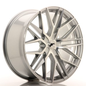 Felga aluminiowa JR Wheels JR28 22x10,5 ET15-50 5H BLANK Silver Machined Face