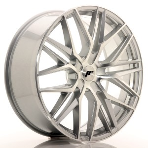 Felga aluminiowa JR Wheels JR28 22x9 ET30-45 5H BLANK Silver Machined Face