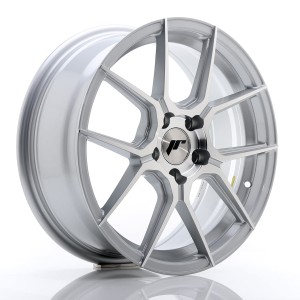 Felga aluminiowa JR Wheels JR30 17x7 ET40 5x112 Silver Machined Face