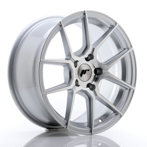 Felga aluminiowa JR Wheels JR30 17x8 ET35 5x120 Silver Machined Face
