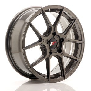 Felga aluminiowa JR Wheels JR30 17x8 ET20-40 5H BLANK Hyper Gray
