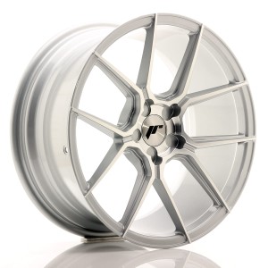 Felga aluminiowa JR Wheels JR30 18x8,5 ET20-40 5H BLANK Silver Machined Face