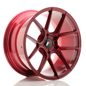 Felga aluminiowa JR Wheels JR30 18x9,5 ET20-40 5H BLANK Platinum Red