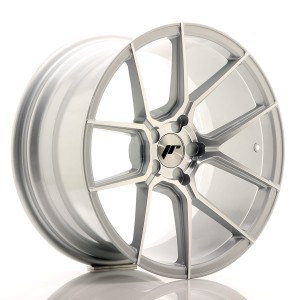 Felga aluminiowa JR Wheels JR30 18x9,5 ET20-40 5H BLANK Silver Machined Face