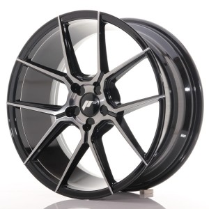 Felga aluminiowa JR Wheels JR30 19x8,5 ET20-42 5H BLANK Black Brushed w/Tinted Face