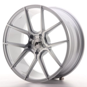 Felga aluminiowa JR Wheels JR30 19x8,5 ET20-42 5H BLANK Silver Machined Face