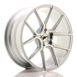 Felga aluminiowa JR Wheels JR30 19x8,5 ET35-42 5H BLANK Silver Machined Face