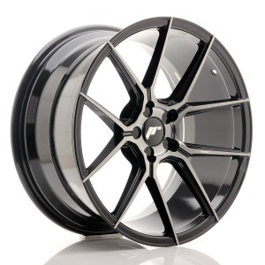 Felga aluminiowa JR Wheels JR30 19x9,5 ET20-40 5H BLANK Black Brushed w/Tinted Face