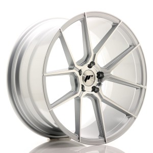 Felga aluminiowa JR Wheels JR30 20x10 ET30 5x120 Silver Machined Face