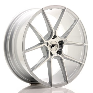 Felga aluminiowa JR Wheels JR30 20x8,5 ET40 5x112 Silver Machined Face