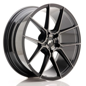 Felga aluminiowa JR Wheels JR30 20x8,5 ET20-42 5H BLANK Black Brushed w/Tinted Face