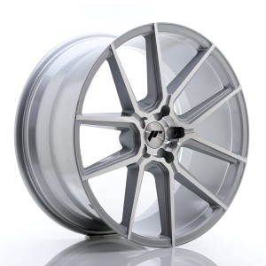Felga aluminiowa JR Wheels JR30 21x10,5 ET15-45 5H BLANK Silver Machined Face