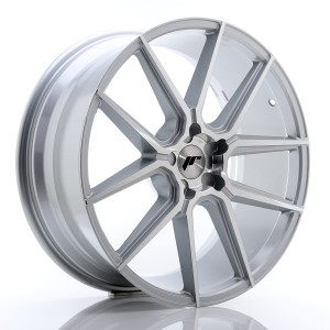 Felga aluminiowa JR Wheels JR30 21x9 ET20-40 5H BLANK Silver Machined Face
