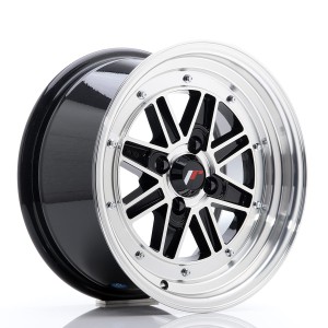 Felga aluminiowa JR Wheels JR31 15x7.5 ET20 4x100 Gloss Black Machined Face