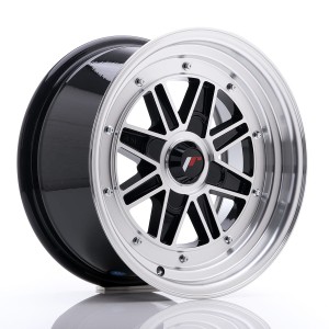 Felga aluminiowa JR Wheels JR31 15x7.5 ET20 4H BLANK Gloss Black Machined Face