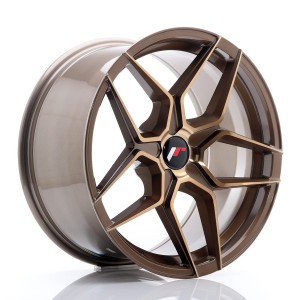 Felga aluminiowa JR Wheels JR34 18x9 ET20-42 5H BLANK Platinum Bronze
