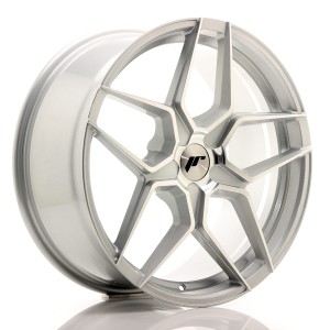 Felga aluminiowa JR Wheels JR34 19x8,5 ET20-40 5H BLANK Silver Machined Face