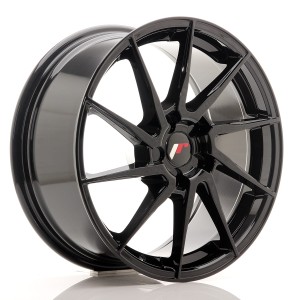 Felga aluminiowa JR Wheels JR36 18x8 ET20-52 5H BLANK Gloss Black