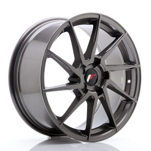 Felga aluminiowa JR Wheels JR36 18x8 ET20-52 5H BLANK Hyper Gray