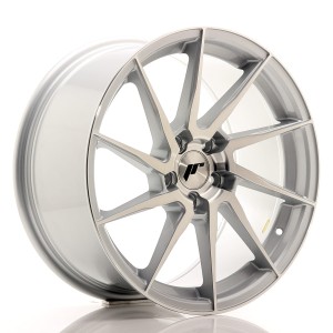 Felga aluminiowa JR Wheels JR36 18x9 ET35 5x120 Silver Brushed Face