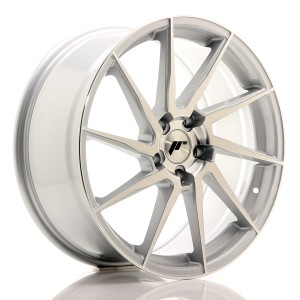 Felga aluminiowa JR Wheels JR36 19x8,5 ET45 5x112 Silver Brushed Face