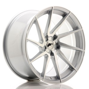 Felga aluminiowa JR Wheels JR36 20x10,5 ET10-35 5H BLANK Silver Brushed Face