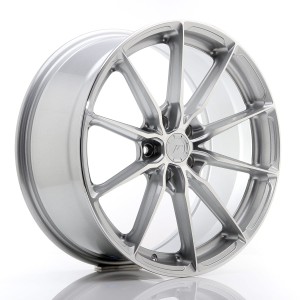 Felga aluminiowa JR Wheels JR37 19x8,5 ET45 5x112 Silver Machined Face