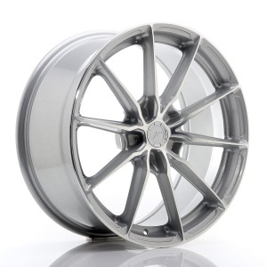 Felga aluminiowa JR Wheels JR37 19x8,5 ET20-45 5H BLANK Silver Machined Face