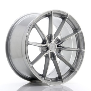 Felga aluminiowa JR Wheels JR37 19x9,5 ET20-45 5H BLANK Silver Machined Face