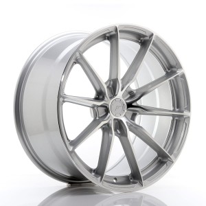 Felga aluminiowa JR Wheels JR37 20x10 ET20-45 5H BLANK Silver Machined Face