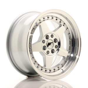 Felga aluminiowa JR Wheels JR6 16x8 ET30 4x100/114 Silver Machined Face