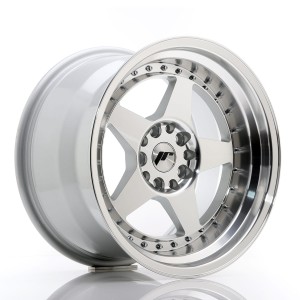 Felga aluminiowa JR Wheels JR6 17x10 ET20 5x114/120 Silver Machined Face