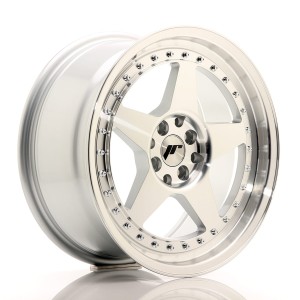 Felga aluminiowa JR Wheels JR6 17x8 ET35 4x100/114 Silver Machined Face