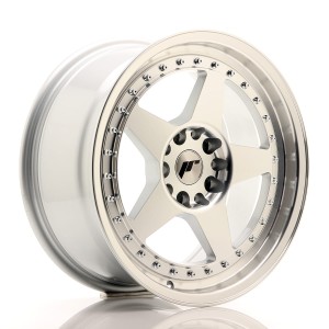 Felga aluminiowa JR Wheels JR6 17x8 ET35 5x108/112 Silver Machined Face