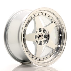Felga aluminiowa JR Wheels JR6 17x9 ET35 4x100/114 Silver Machined Face